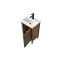 thumbnail image 3 of Vanity Art 20" Bathroom Vanity Cabinet with Ceramic Undermount Sink, Freestanding Storage Cabinet with Ceramic Top, and Removable Shelve, 3 of 7
