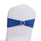 thumbnail image 1 of 20 piezas bandas para sillas, lazos, funda elástica para silla con hebilla deslizante para decoración de banquete de recepción de fiesta de boda, 1 of 5