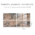 thumbnail image 3 of Peel and Stick Tile for Kitchen Backsplash 6"x12" Granite Backsplash Tile for Kitchen Marble PVC Peel and Stick Backsplash Tile for Kitchen Bathroom Fireplace Cabinet 4 Sheet, 3 of 9