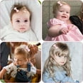 thumbnail image 7 of Yalumo Baby Hair Clips 60PCS, Tiny 2" Grosgrain Ribbon Fully Lined Baby Hair Bows Alligator Clips, Baby Hair Barrettes Accessories for Girls Newborns Toddler Infant Fine Hair (30 Colors in Pairs), 7 of 7