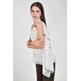 thumbnail image 2 of Blusa Halter con estampado de lunares Roman Fashion /Juvenil, 5016 (Blanco) blanco M, 2 of 6