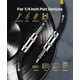 thumbnail image 3 of Cable de Audio para Instrumento GEARit Café Amarillo 15 Pies 1/4 Pulgadas Macho a Macho para Guitarr, 3 of 6