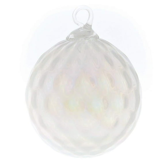 Glass Eye Studio Ornement Classique Perle de Neige Diamant (Juin)
