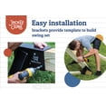 thumbnail image 5 of Jack & June DIY Swing Set Kit Includes Swings, Brackets, and Hardware for Safe, Easy Installation, 5 of 13