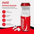 thumbnail image 6 of Coca-Cola Wireless Earbuds with Can Shaped Charging Case, 6 of 9