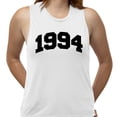 thumbnail image 2 of 1994 College Style Women's Muscle Tank X-Small White, 2 of 5