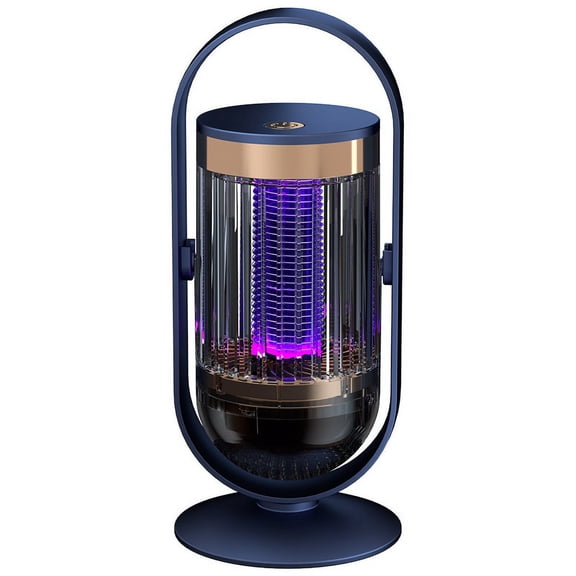 Direct Plug Electric Bug Zapper Outdoor - Waterproof LED Mosquito Killer for Home & Garden Blue