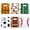 Multicolor, variant on Meggemo Sports Themed Party Favor Paper Gift Bags 6 Pack with Handles for Game Day Snacks Treats Goodie Bags Celebration Events