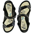 thumbnail image 5 of GP Signature SNAP LOCK Sandals for Women: 9179 Black Beige, EU36 (US Size 5.5 - 6), 5 of 8