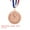 Bronze, variant on Uxcell Award Metal, Winner Award Medals Prize with Neck Ribbon Red White Blue Gold