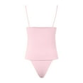 thumbnail image 4 of MIASHUI 2Pcs Women Tank Tops and Underwear Sleeveless Basic Top Racerback Undershirt,Light Pink,L, 4 of 8