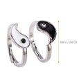 thumbnail image 3 of anillos abiertos ajustables vintage, anillo chino llamativo, anillo a juego, joyería para pareja, regalo., 3 of 6