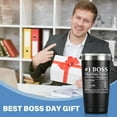 thumbnail image 2 of Boss Gifts for Men & Women - Cool World''s Best Bosses Day Gift for Boss from Employees, Birthday Christmas Tumbler 20oz, Black, 2 of 6