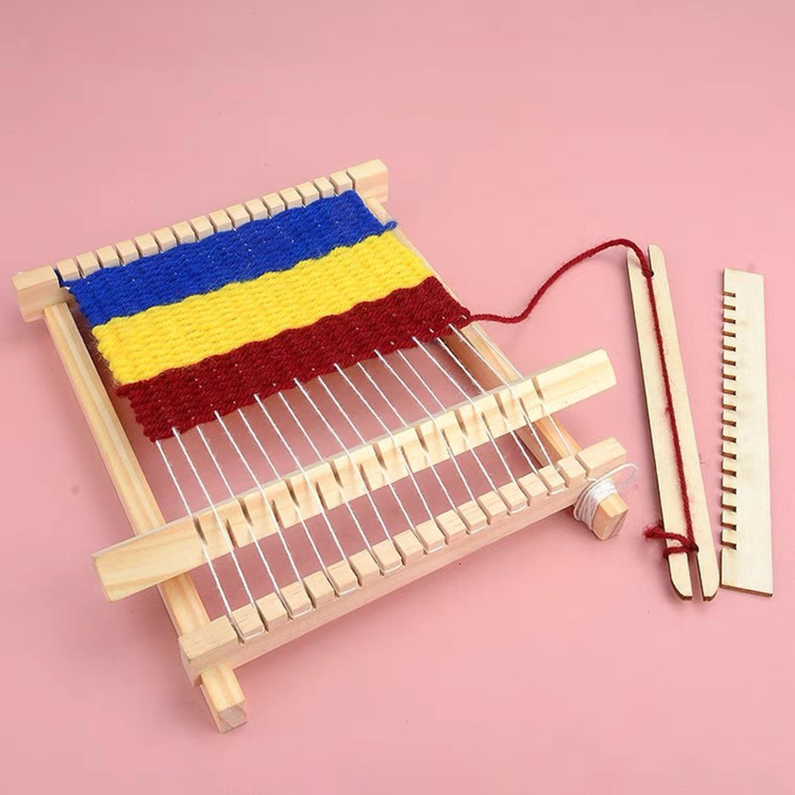 Xyer 1 Set Weaving Loom Multicraft Easy to Use Lightweight DIY Hand