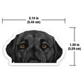 thumbnail image 2 of WIRESTER Car Air Freshener Fragrance Vent Clip Interior Decoration for Cars with Lemon Scented Pad - Black Labrador Retriever Dog, 2 of 7