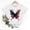 a1000_White, variant on Goodtrade8 Womens Summer Shirts Red White and Blue USA Years Anniversary Pullover 4th of July Short Sleeve Independence Day American Flag Fashion Graphic Tops for Women Casual