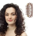 thumbnail image 5 of Unique Bargains 20 Pcs U Shape Snap Hair Extension Clips for Hair Extension Light Brown, 5 of 5