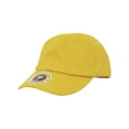 thumbnail image 1 of Top Headwear Youth Washed Twill Cap - Yellow, 1 of 2