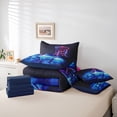 thumbnail image 6 of Homewish Gamer Ice Hockey 7-Piece Queen Bedding Set - Ball Game Sport, 6 of 8