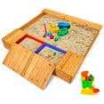 thumbnail image 4 of CIPACHO Kids Outdoor Playset Backyard Cedar Sandbox, Sand Box Toys for Kids 3-8, 4 of 8