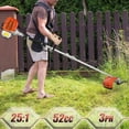 thumbnail image 3 of 52CC 2-Stroke Gas Weed Eater, Gas String Trimmer, Gas Powe Weeds Eater, Weed Wacker Gas, Weed Eater Gas Powe, Gas Trimmer for Lawn Garden Yard, 3 of 8