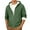 Army Green, variant on Men's Autumn/Winter Fleece-lined Thick Hooded Sports Cardigan Warm Outerwear Army Green L