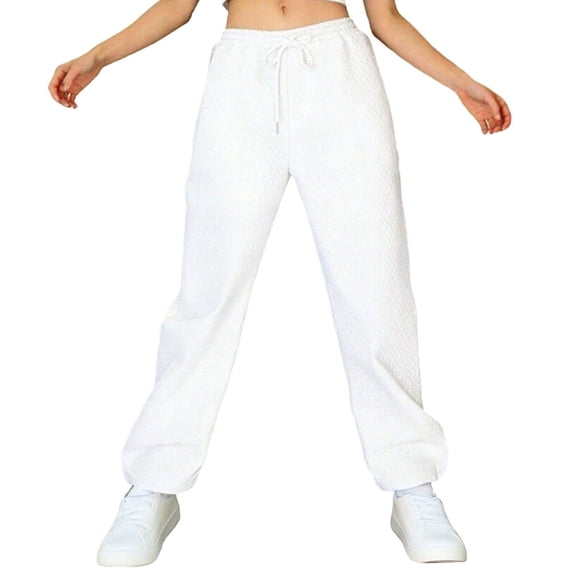 BUIGTTKLOP Womens Sweatpants Drawstring Joggers Elastic Waisted Athletic Pants with Pockets