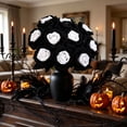 thumbnail image 6 of Clearance Sale! Dark Halloween Artificial Rose, Gothic Black and White Velvet Flower for Home Centerpiece Decor, 6 of 6