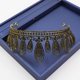thumbnail image 4 of Corona de reina negra para mujer, tiaras y coronas redondas completas, corona de cumpleaños de cristal, accesorios para el cabello de disfraz gótico para fiesta de graduación, regreso a casa, Halloween, negro JM, 4 of 5