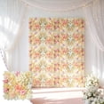 thumbnail image 3 of Artificial Flower Wall Panel Purple White Champagne Floral Backdrop for Wedding Party Photo Booth Decor, 24x16in Silk Rose Flower Wall, 3 of 6