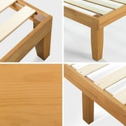 Zinus Moiz 14 Deluxe Wood Platform Bed Frame, Queen