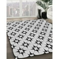 thumbnail image 3 of Ahgly Company Machine Washable Indoor Round Transitional Ash Gray Area Rugs, 7' Round, 3 of 7