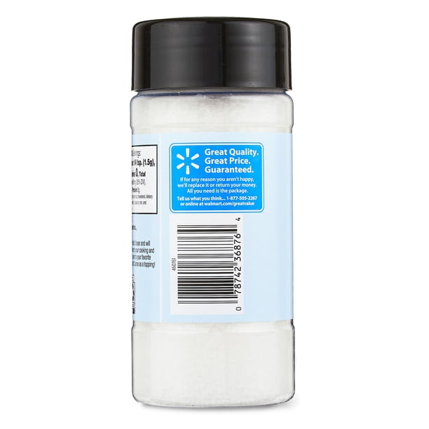 Great Value Coarse Sea Salt, 17.6 oz for Office Kitchen Use