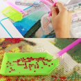 thumbnail image 5 of 49pcs Diamond Painting Tools Kit - Slots Boxs, Tweezers, Glue, And More, 5 of 5