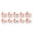Orange, variant on BIMZUC 10Pcs Round Bean Bags with Cute Emotions, Outdoor Tossing Sandbags for Cornhole and Beach Games, Green