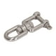 thumbnail image 5 of Grillete de doble mordaza profesional de acero inoxidable 304 resistente, dispositivo de grillete rodante para cuerda de escalada de columpio de 12 mm/0,47 pulgadas, 5 of 14
