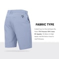 thumbnail image 5 of Visive Men's Hybrid Quick Dry Shorts - Stretch Fabric for Golf, Swimming, Hiking - Stylish Casual Wear - Big & Tall Sizes up to 44 - Versatile Land & Sea Comfort - Ultimate Comfort with Classic Fit, 5 of 7