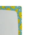 thumbnail image 3 of Ambesonne Rubber Duck Fitted Sheet, Bubbles Ducks, Queen Size, Turquoise Yellow Orange, 3 of 3