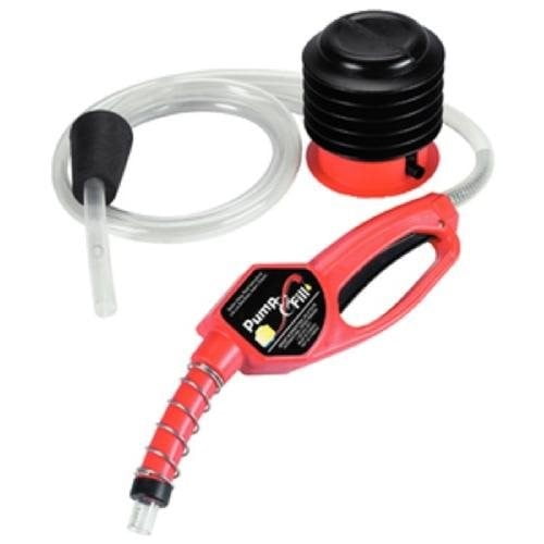 Dock Edge Pump and Fill Pressurized Fuel Pump with Nozzle