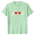 thumbnail image 4 of Tops para hombre, blusas y camisas de manga corta con cuello redondo para hombre, camisetas casuales con estampado de moda para hombre, blusa de manga corta, blusa de poliéster para hombre., 4 of 4
