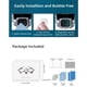 thumbnail image 3 of Película protectora de lente de cámara Compatible con accesorios de vidrio a prueba Película de huellas dactilares DJI Tempered 2S Air Drone Inevent EL016011-00, 3 of 5