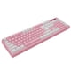 thumbnail image 1 of Bearachild Teclado mecánico con transmisión de luz, 104 teclas, teclados universales para juegos, teclado de escritorio con retroiluminación Videojuegos y accesorios Tipo 2, 1 of 6