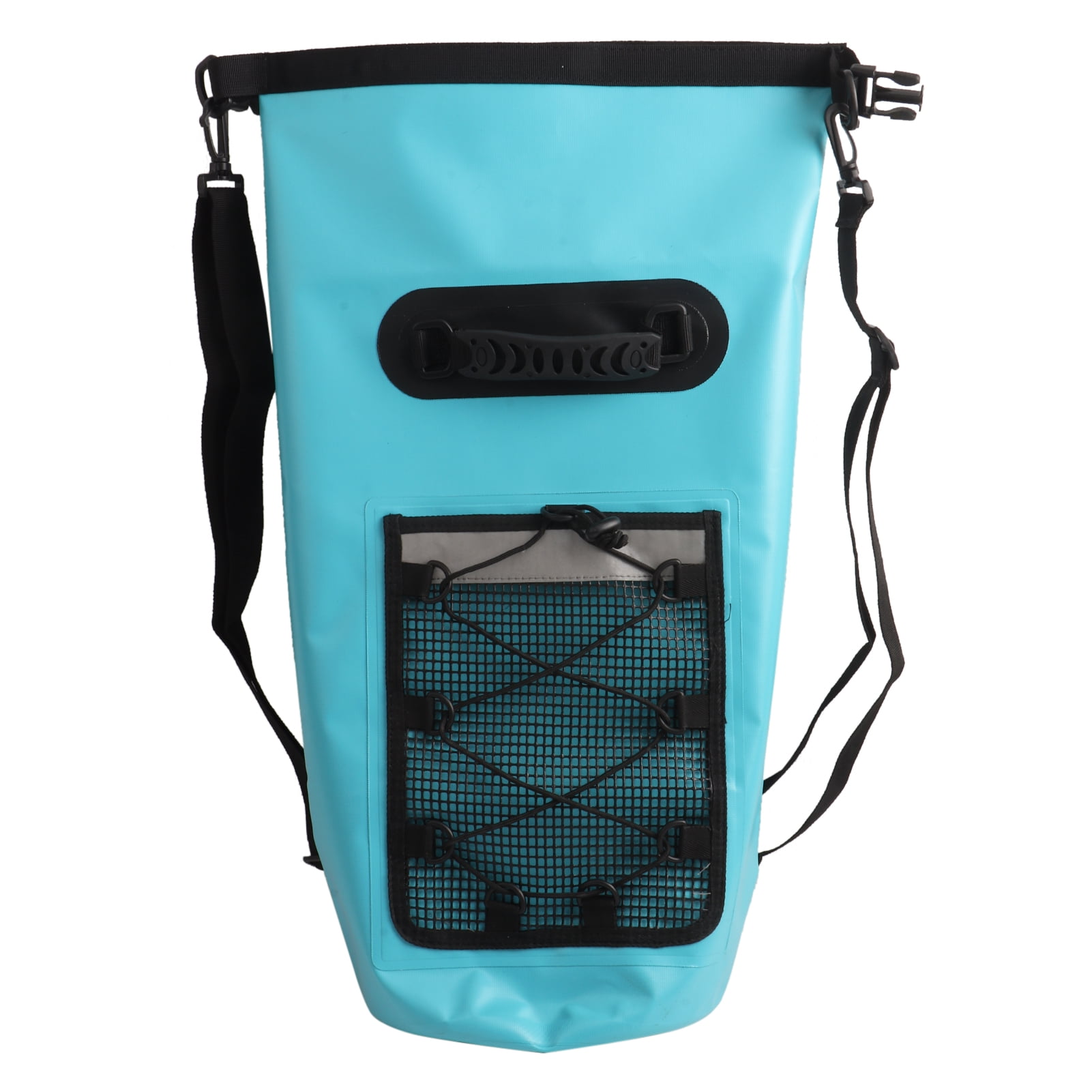 Nieyigj Water Resistant Dry Backpack 20 Liters PVC Drifting Bag for Outdoor Kayak Beach Trips, Dual Units 23.23 inches / 59 cm - Emerald Green