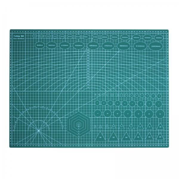GUOOL Cutting Mat and Rotary Cutter Bundle - 3 Pack, Emerald Green 3 Pcs