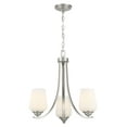 thumbnail image 2 of 3 Light Chandelier-Brushed Nickel Finish    -Traditional Installation Minka Lavery 4923-84, 2 of 3