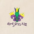 thumbnail image 2 of CafePress - Mardi Gras King Tote Bag - Unisex Canvas Tote Bag, Beige, 1-Piece, 2 of 7