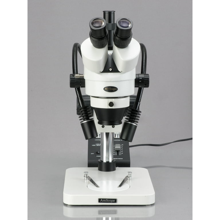 Kailiwei 7X-45X 3.5X-90X 180X Simul-Focal Trinocular Zoom Stereo Microscope Head 0.5X 0.7X 2.0X Auxiliary Barlow Objective Lens - 1420 Kailiwei 7X-45X 3.5X-90X 180X Simul-Focal Trinocular Zoom Stereo Microscope Head 0.5X 0.7X 2.0X Auxiliary Barlow Objective Lens - 1420