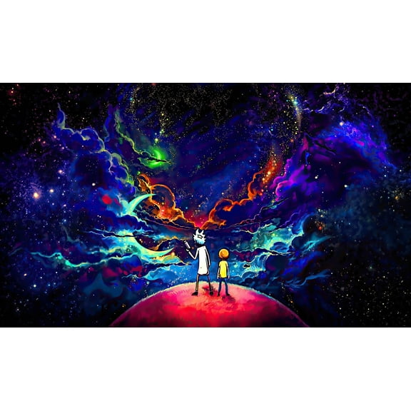 BINFA-Wall Art Rick and Morty #3 12” x 18” Poster