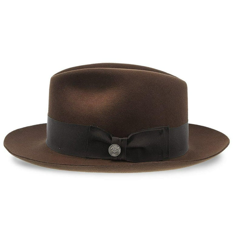 Temple - Stetson Felt Fedora Hat - TFTMPL - Walmart.com Temple - Stetson Felt Fedora Hat - TFTMPL - Walmart.com