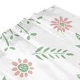 thumbnail image 4 of YFYANG Waterproof Bathroom Shower Curtain, Flower Leaves Pattern Shower Curtain Set with Hooks, Home Bathroom Tub Decor - 72 "x72", Iron Hooks, 4 of 6